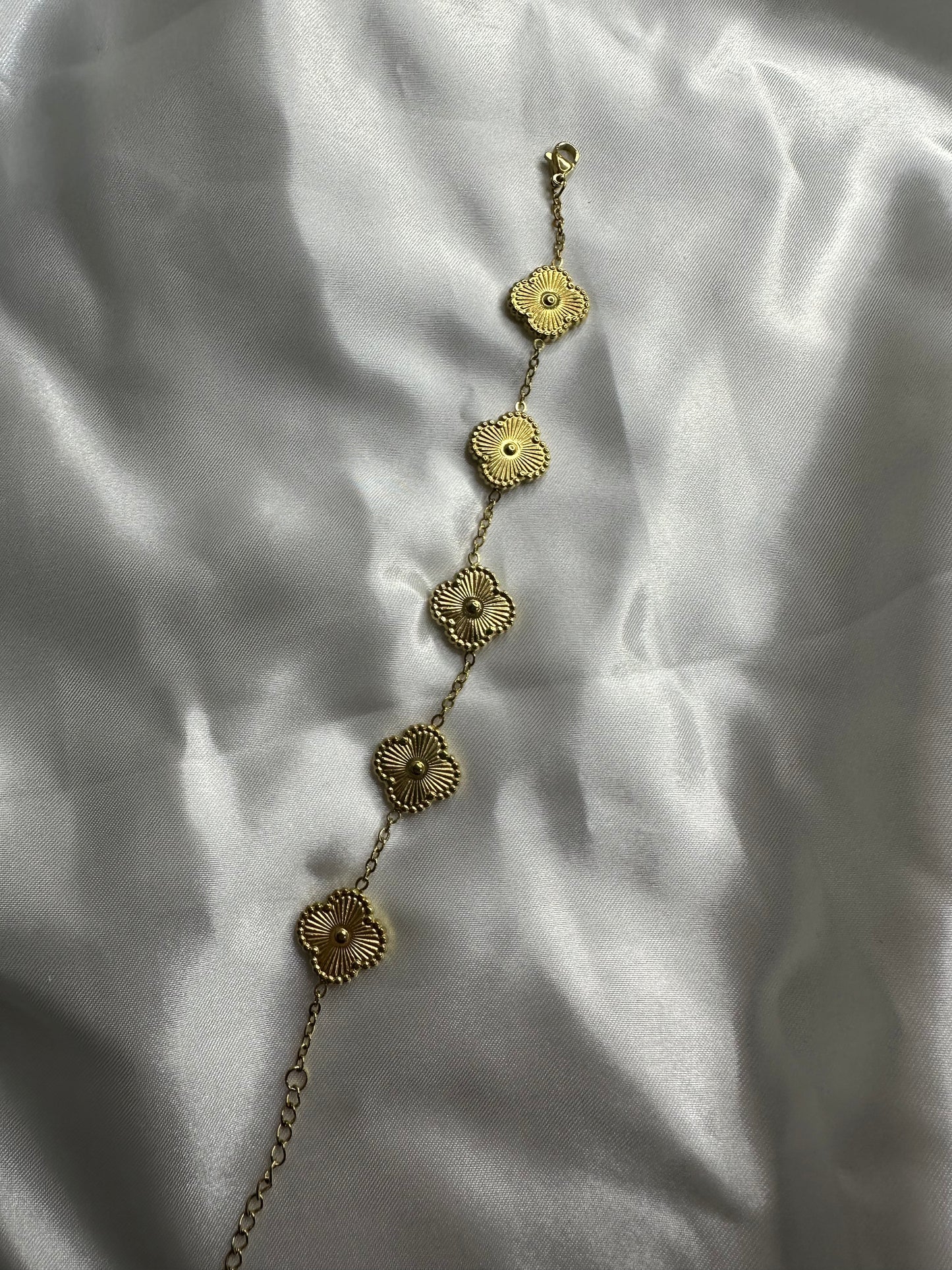 Gold Flower Bracelet