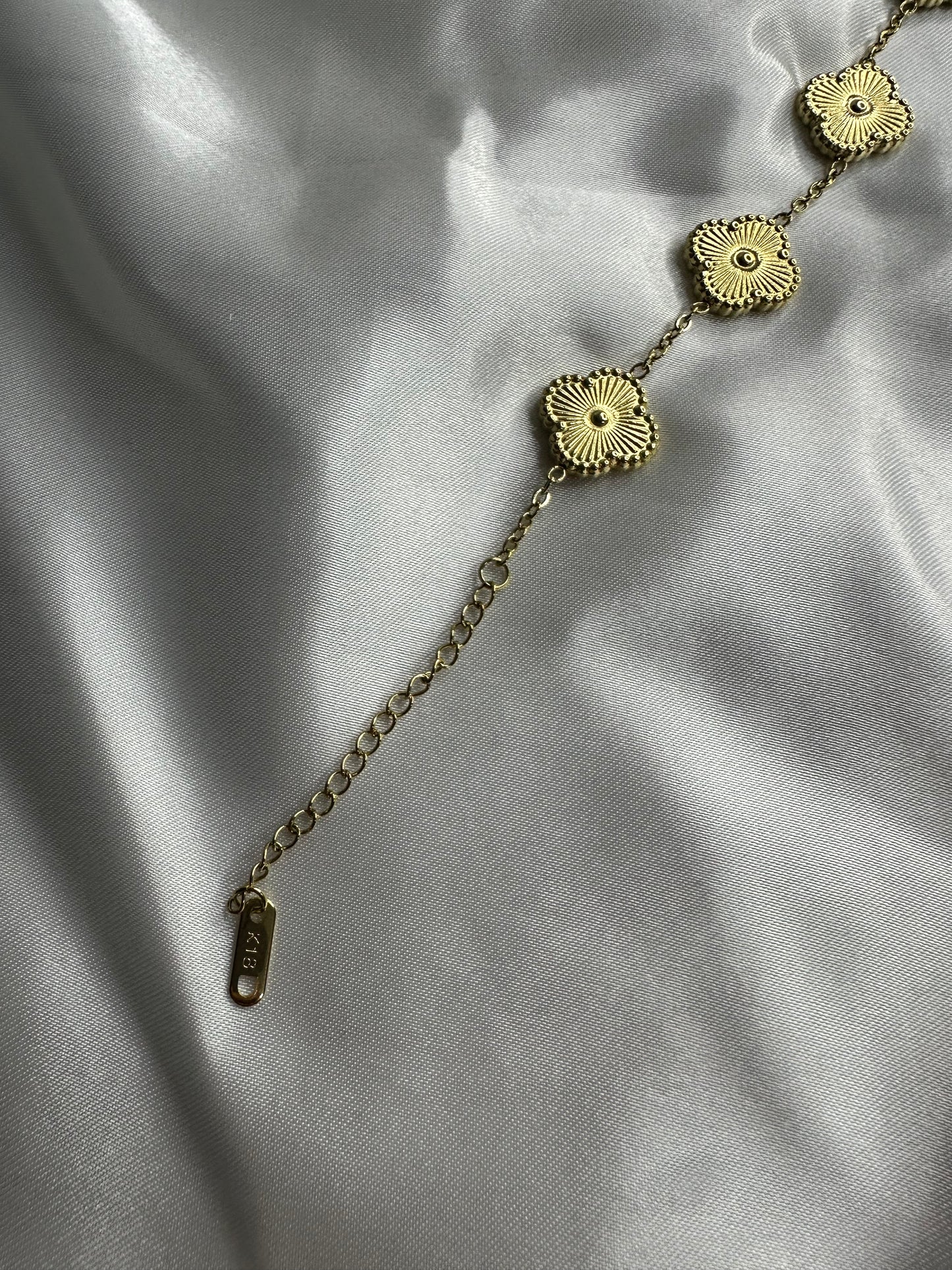 Gold Flower Bracelet