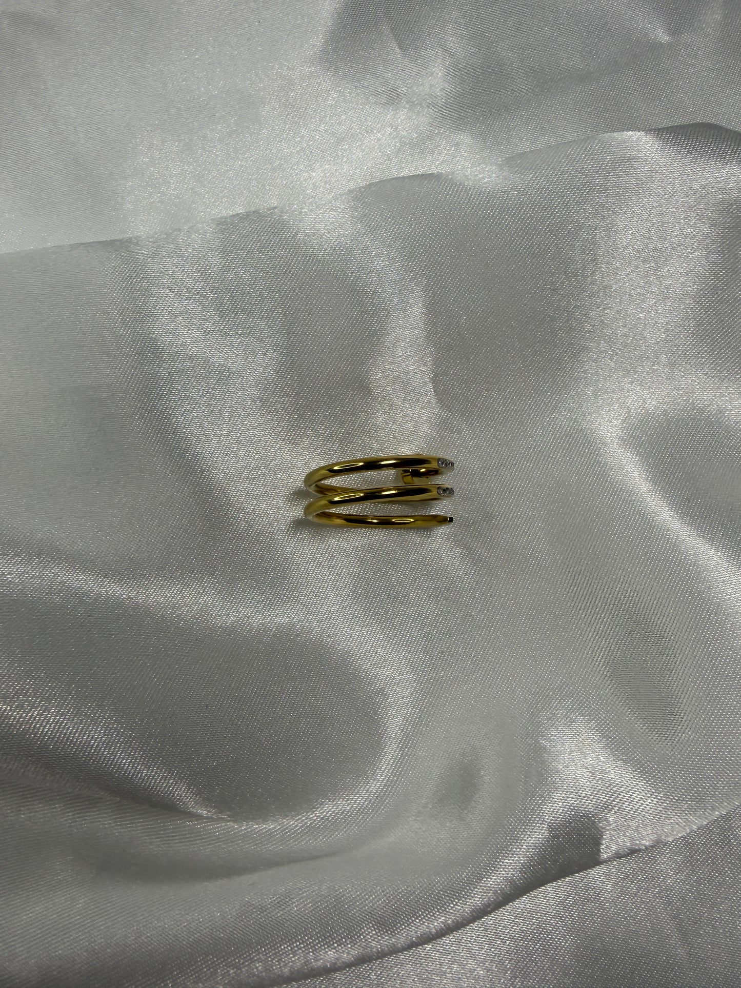 Double Spike Ring
