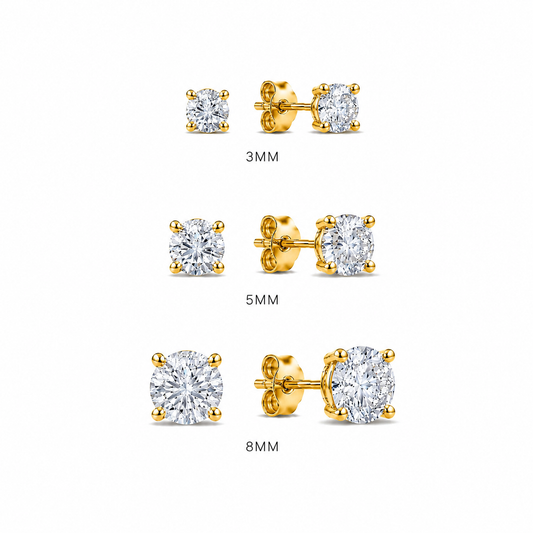 Classis Diamond Stud Earring