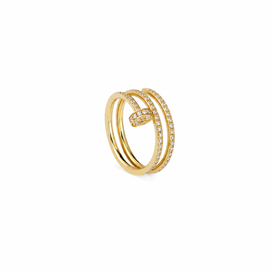 Double Spike Ring