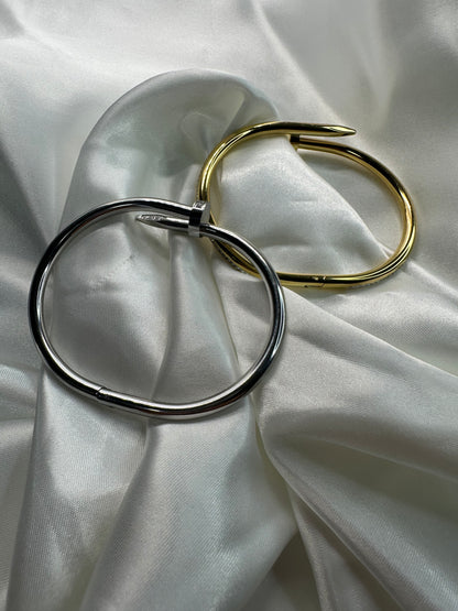 Full of Diamond Nail Bangle