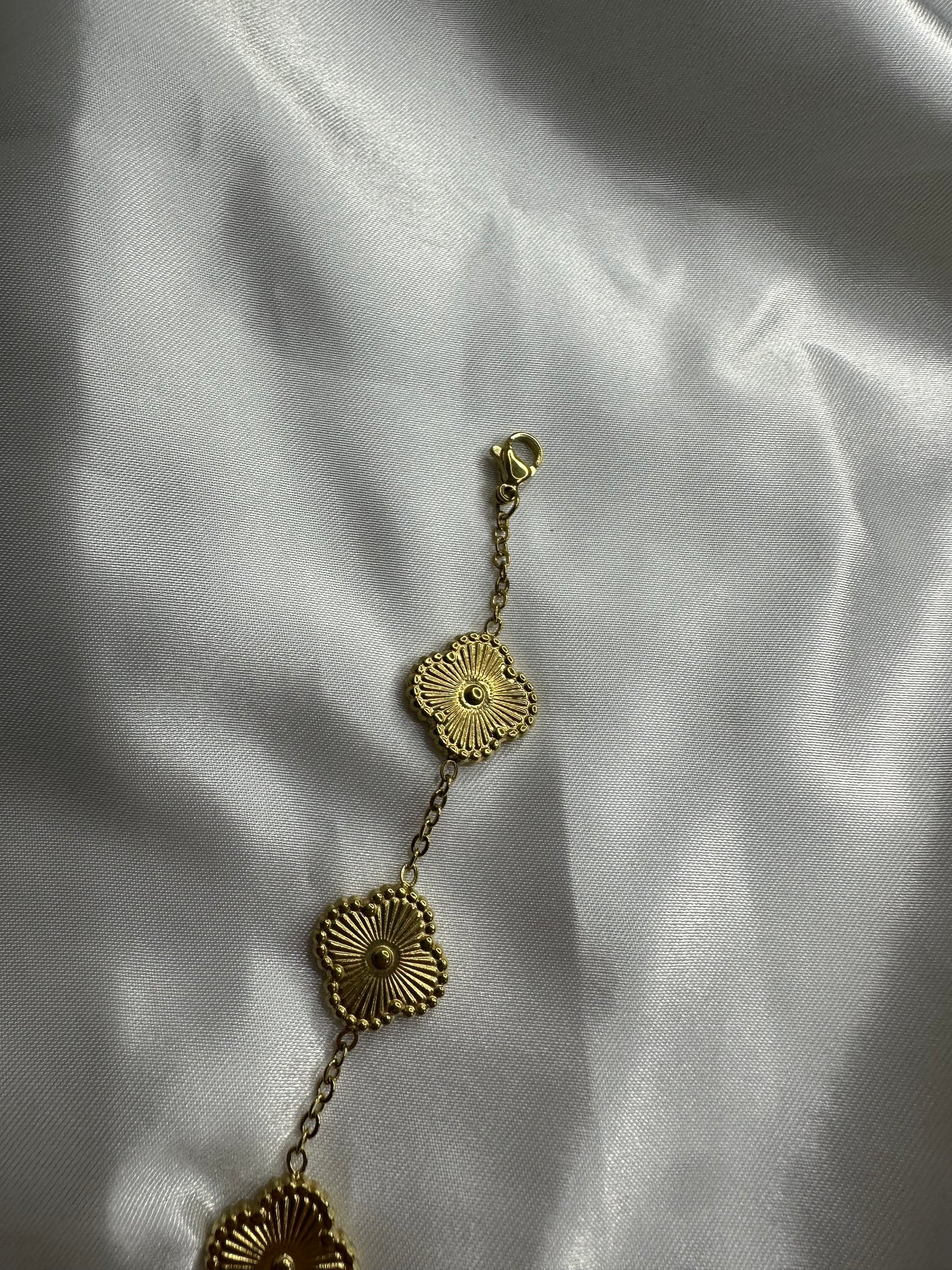 Gold Flower Bracelet