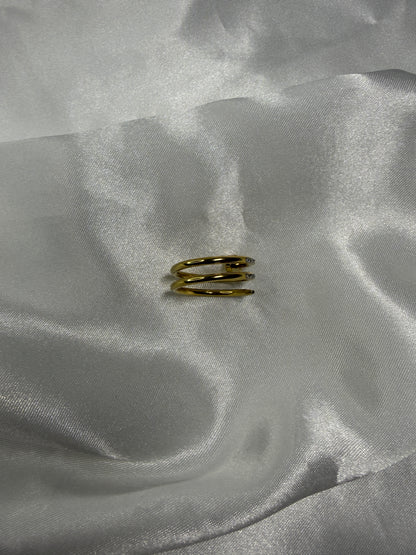 Double Spike Ring